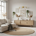 Cargar imagen en el visor de la Galería, Lámpara de tocador Pyralis Cone de 3 luces: diseño moderno y elegante para baños y pasillos
