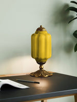 Charger l&#39;image dans la visionneuse de galerie, Lampe de table LED Eloise vintage en verre
