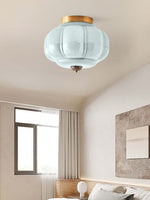 Load image into Gallery viewer, Retro Milk Semi Flush Mount Eloise Ceiling Light
