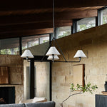 Load image into Gallery viewer, Diora Linen Shade Chandelier - 2 or 4 Light Dining and Island Light
