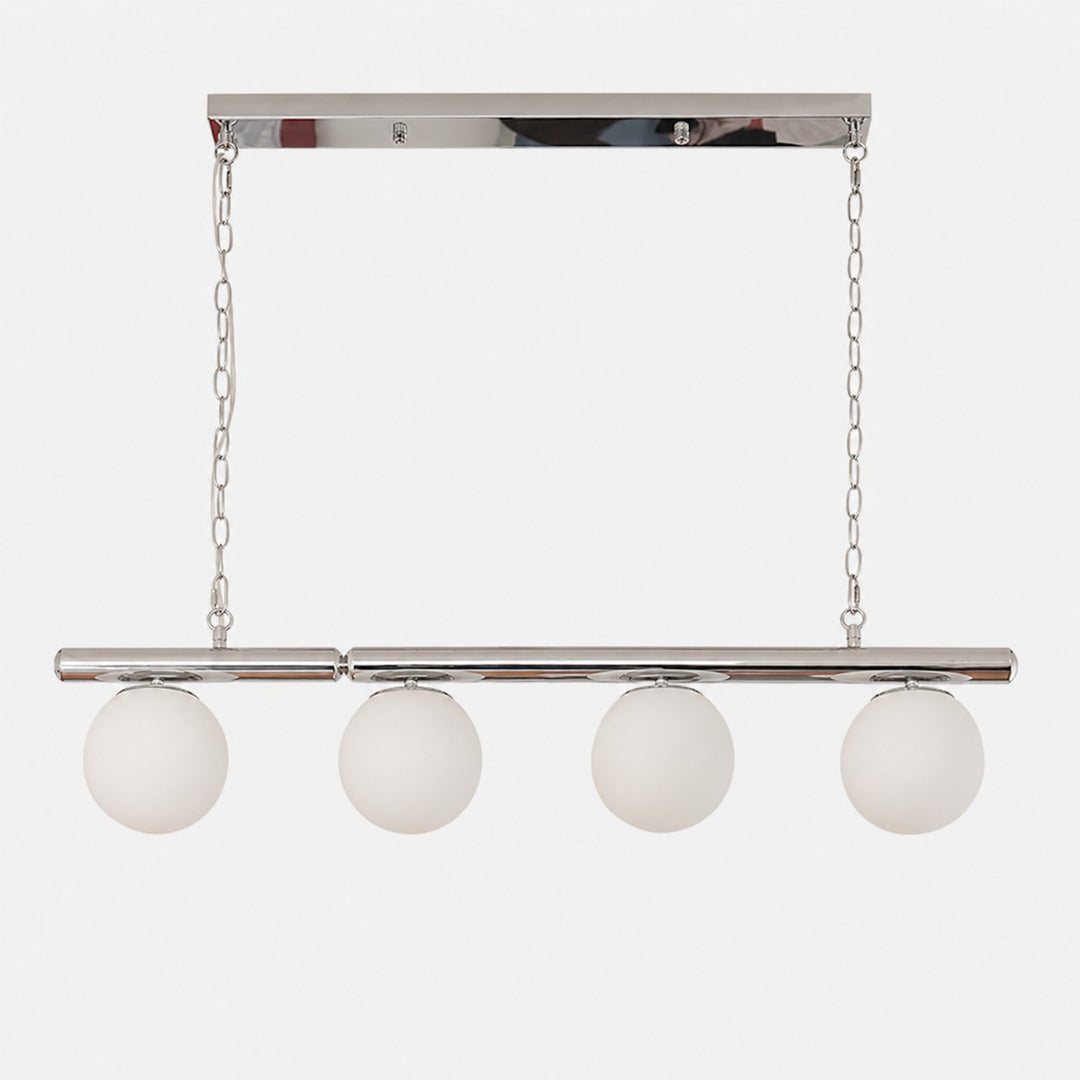 Bauhaus Glass Dining Room Chandelier