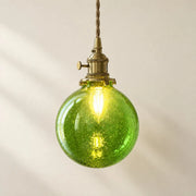 绿色气泡玻璃