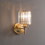 Cargar imagen en el visor de la Galería, Lámpara de pared de cristal de lujo vintage
