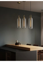 Bild in Gallery-Viewer laden, Copper-Plated Glass Plug-In Swag Pendant