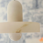 Bild in Gallery-Viewer laden, Carrara Alabaster Pendelleuchte