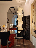 Charger l'image dans la visionneuse de galerie, Textured Washi Paper Swag Pendant Light