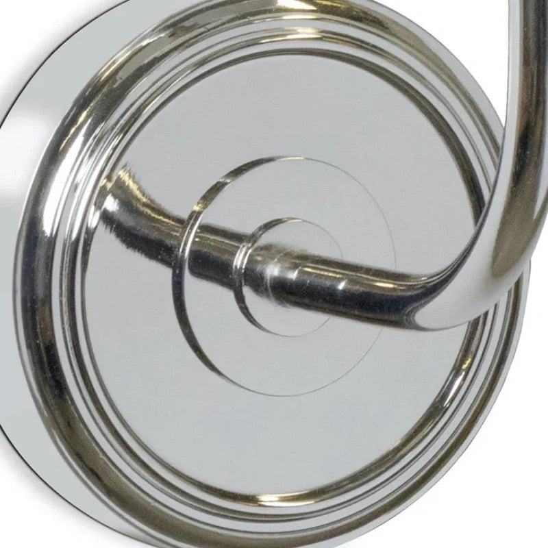 Lámpara de Pared de Metal Curvada Moderna Glissum con Pantalla de Tela Suave para Sala de Estar y Pasillo