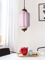 Cargar imagen en el visor de la Galería, Lámpara colgante Petite Eloise de cristal vintage
