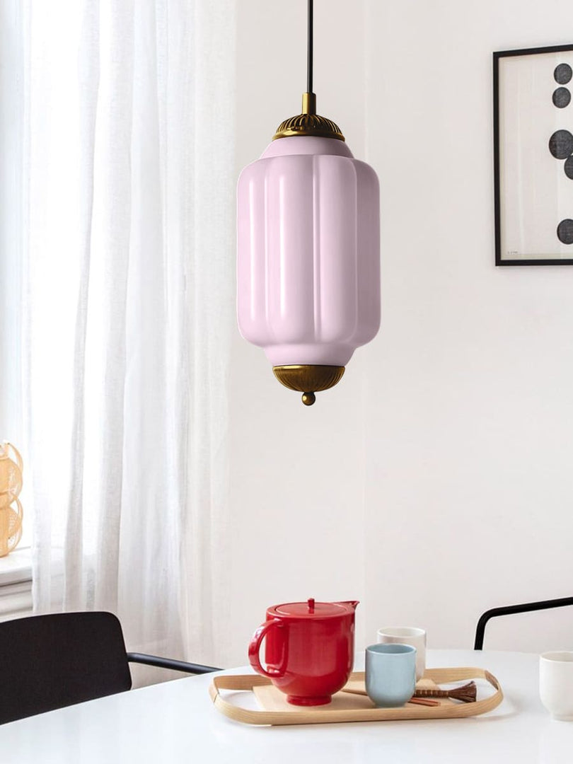 Lámpara colgante Petite Eloise de cristal vintage