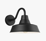 Cargar imagen en el visor de la Galería, Aplique de pared de metal para exterior Korvi - Aluminio y peltre

