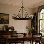 Cargar imagen en el visor de la Galería, American industrial chandelier room scene