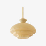 Charger l'image dans la visionneuse de galerie, Lampe suspendue en verre sculptural Cirren - Luminaire décoratif moderne pour espaces de vie