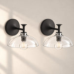 Cargar imagen en el visor de la Galería, Matte Black, 1 light, set of 2