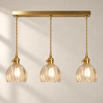 Charger l'image dans la visionneuse de galerie, Nordic Colorful Flower Glass Pendant Lamp