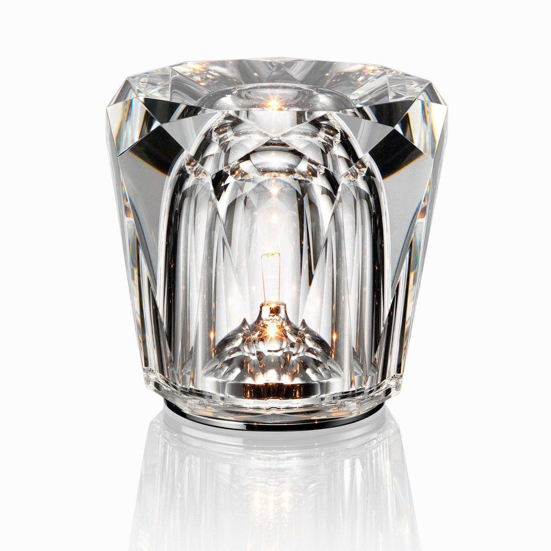 Lampe de table en cristal diamant (batterie intégrée)