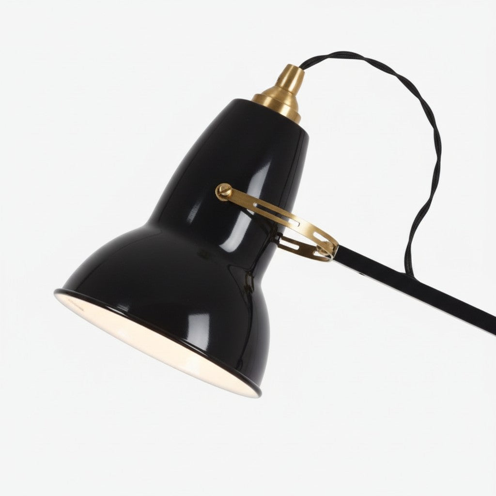 Lampe murale moderne réglable Modryx avec support Abat-jour en aluminium élégant pour espace de vie