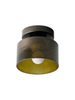 Load image into Gallery viewer, Nordic Morandi Cylinder Glass Ceiling Light – Colorful Fixture For Hallways
