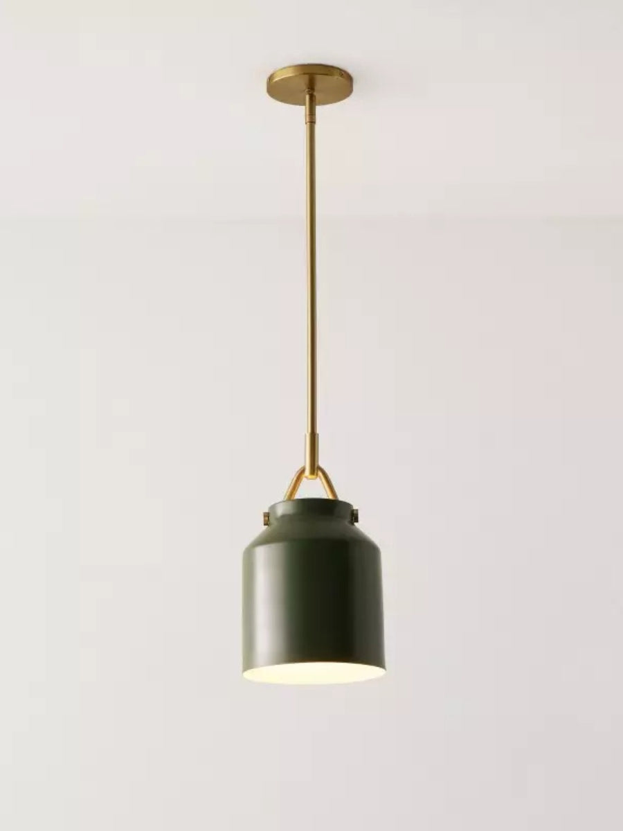 Hanton Nordic Metal Henry Pendant Light - Minimalist Glass And Metal Shade