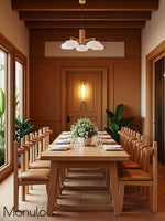 Load image into Gallery viewer, Medieval Log Style Vintage Glass Chandelier
