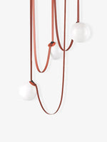 Charger l&#39;image dans la visionneuse de galerie, Suspension modulaire au design sculptural en forme de ceinture
