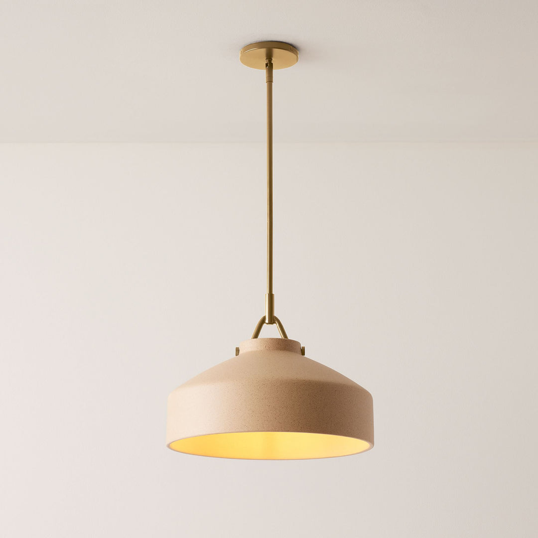 Lampe suspendue en métal Morandi Hanton Nordic Metal — Luminaire minimaliste nordique 