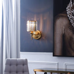 Cargar imagen en el visor de la Galería, Lámpara de pared de cristal de lujo vintage
