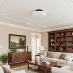 Charger l'image dans la visionneuse de galerie, Plafonnier courbé Rigidus - Verre minimaliste pour salons et couloirs