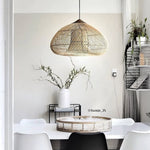 Bild in Gallery-Viewer laden, Woven Rattan Wood Plug-In Pendant Light