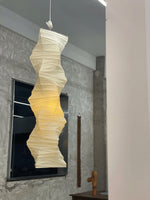 Charger l'image dans la visionneuse de galerie, Textured Washi Paper Swag Pendant Light