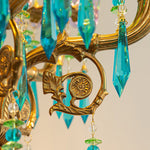 Cargar imagen en el visor de la Galería, Lámpara de Pie Pavo Real Perky