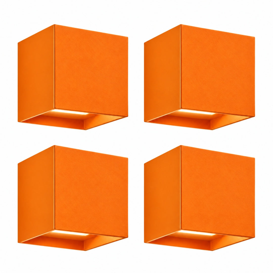 Beam Shaping Open Flap Aluminium Wall Light