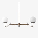 Load image into Gallery viewer, Glorica Glass Brass Chandelier Lighting - Contemporary Glass Multi-Light Hanging Fixture
