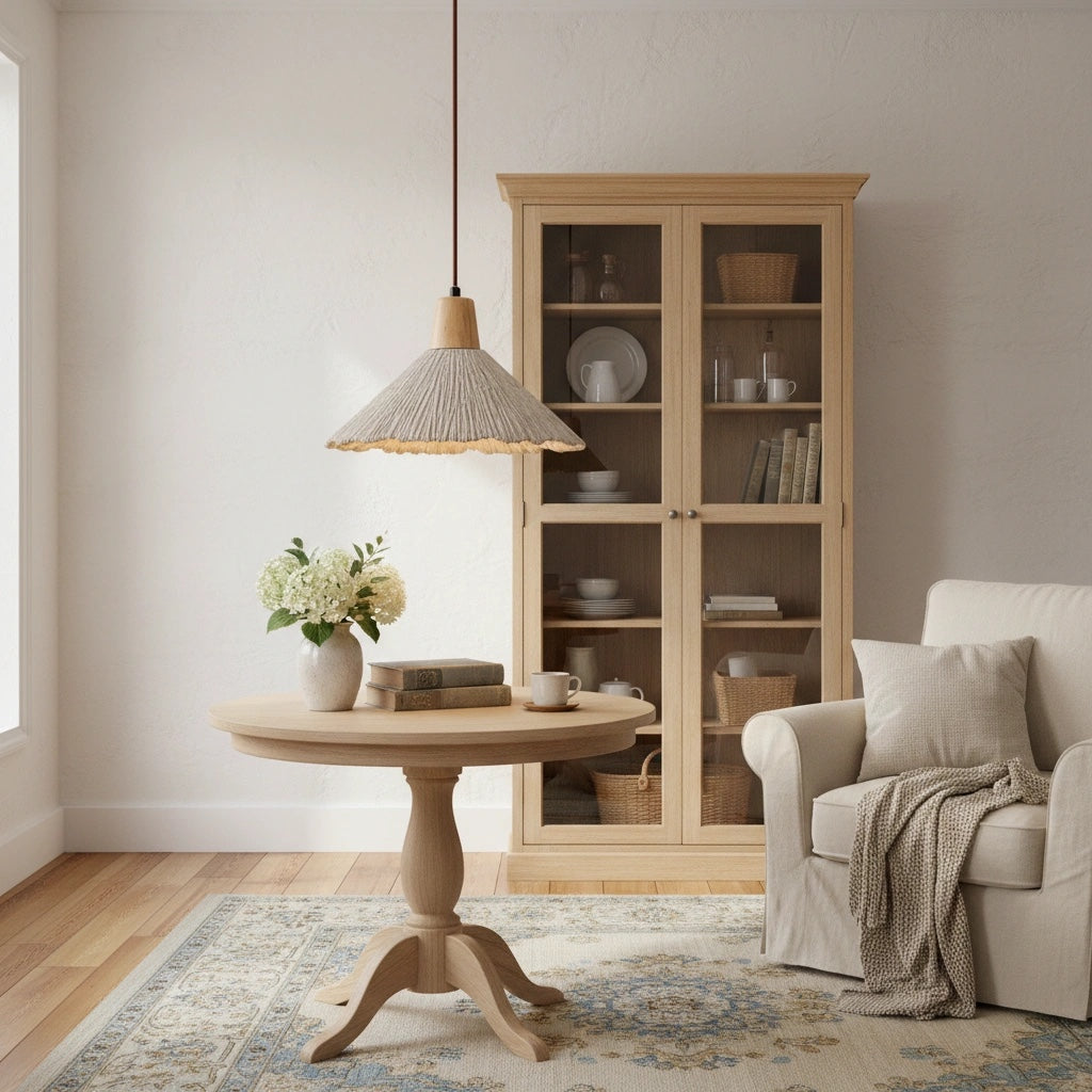 Lampe suspendue plissée Solaraeon - Luminaire industriel moderne pour salle à manger et salon