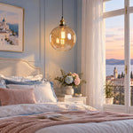 Load image into Gallery viewer, Industrial Glass Pendant Light