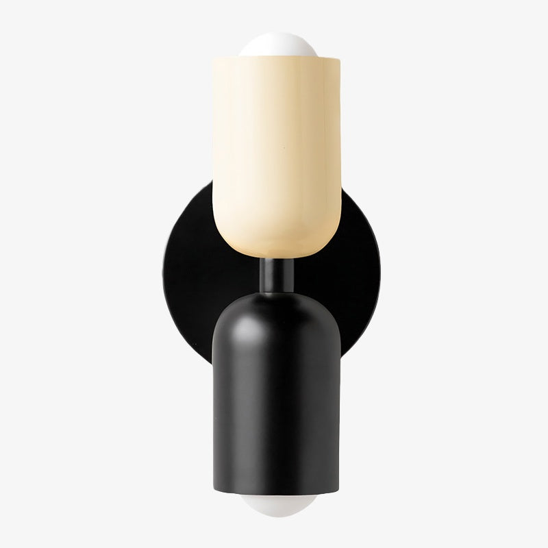 Aplique de Pared Nórdico Minimalista Symra - Lámpara de Pared Moderna de Doble Dirección para Espacios Interiores N47