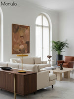 Load image into Gallery viewer, Nordic Monochrome Table Lamp – Portable Light for Any Room
