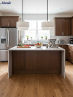 Load image into Gallery viewer, Dumora Double Fabric Drum Pendant Light - Modern Layered Shade Ceiling Lamp Perfect for Dining Room or Living Room