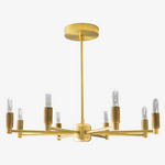 Charger l&#39;image dans la visionneuse de galerie, Lustre moderne Mobilux Line - Suspension à 8 bras style milieu du siècle
