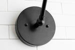 Cargar imagen en el visor de la Galería, Conique Metal Vintage Industrial Swing Arm Wall Lamp - Adjustable Dome Shade for Study
