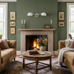 Load image into Gallery viewer, Ornato Luxe Art Deco Vanity Sconce – Opal Glass Wall Light for Bathroom &amp; Dressing Room
