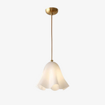 Charger l&#39;image dans la visionneuse de galerie, Bellina Wave-Edge Glass Pendant Lamp — Organic Contemporary Style for Dining &amp; Living
