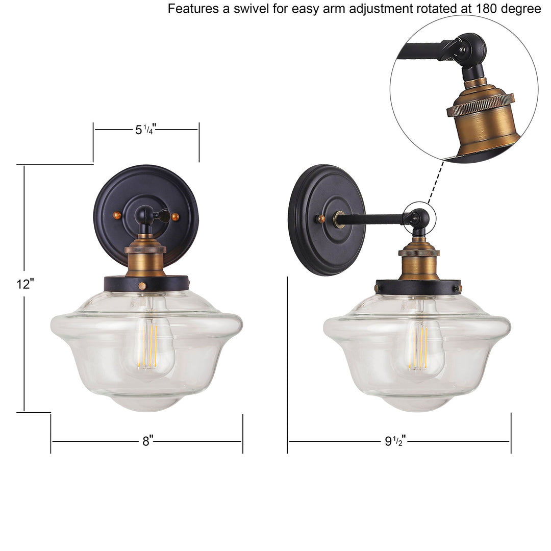 Lámpara de tocador de baño industrial Lavagna