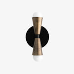 Cargar imagen en el visor de la Galería, Pyralis Cone Linear Statement Wall Sconce - Modern Two Light Fixture
