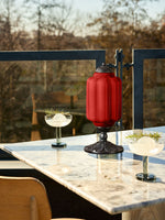 Charger l&#39;image dans la visionneuse de galerie, Lampe de table LED Eloise vintage en verre
