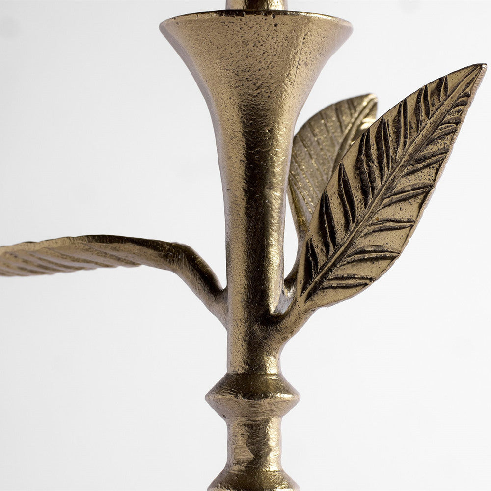 Roven Botanical Forged Metal Vintage Table Lamp - Rustic Accent for Living Room and Bedroom
