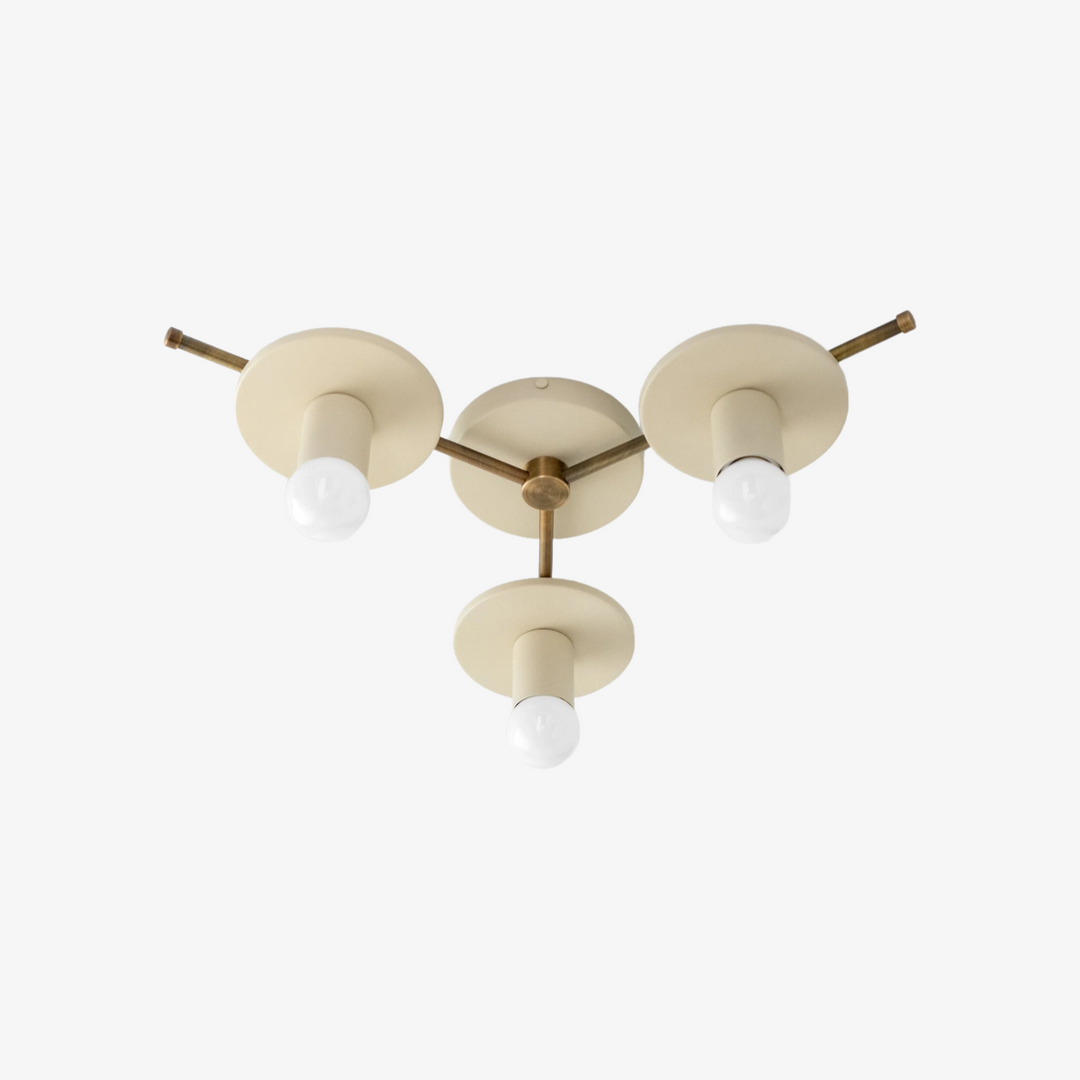 Radiro Globe Colorful Ceiling Light-3 Light Minimalist Fixture