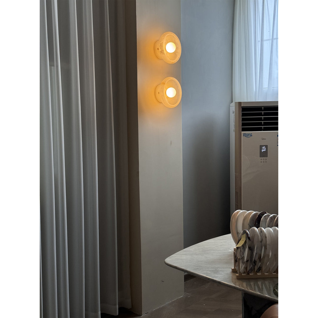Lampe murale en marbre Piedra