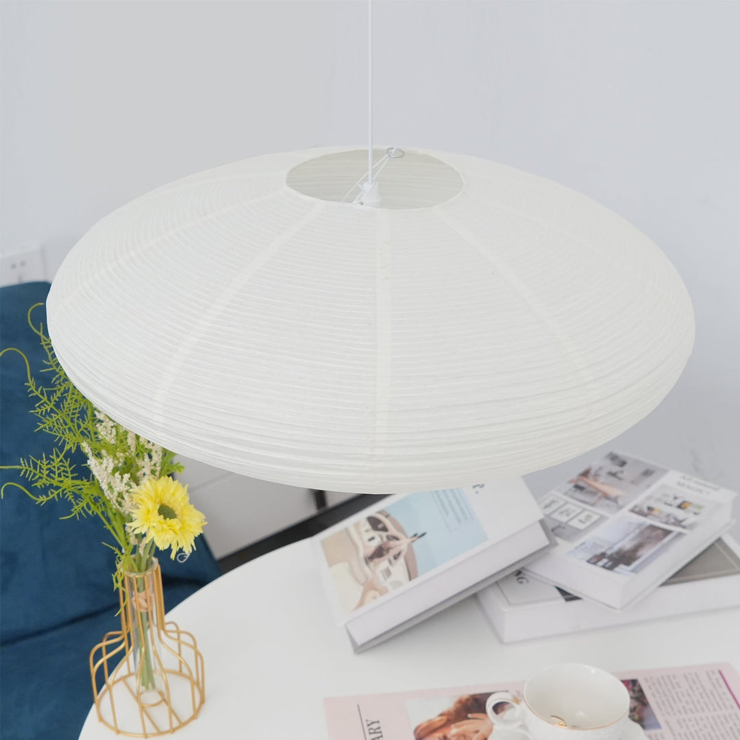 Mulberry Paper Plug-In Pendant Light