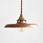 Load image into Gallery viewer, Distressed gold industrial pendant light