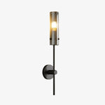 Cargar imagen en el visor de la Galería, Copper black alabaster wall sconce with one light head